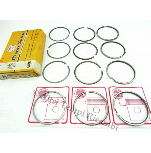 SERIE FASCE ELASTICHE FIAT 124 1197 cc 238 124.BL.016 - PISTON RINGS + 0,6