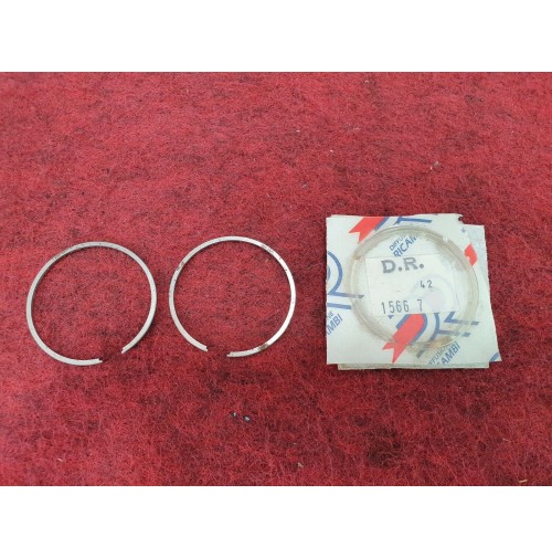SERIE FASCE ELASTICHE PISTONI DR CICLIMOTORI  1566 7  PISTON RINGS - EXPANDER