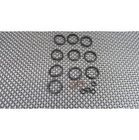 SERIE GUARNIZIONI CANNETTE PUNTERIE BASSE PER FIAT 500 EPOCA N/D/F/L/R