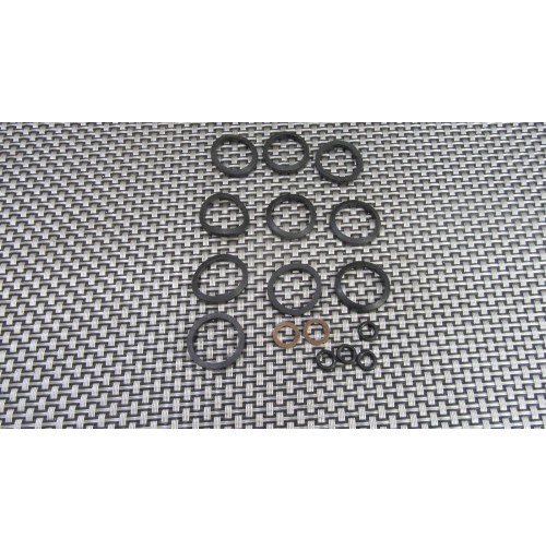 SERIE GUARNIZIONI CANNETTE PUNTERIE BASSE PER FIAT 500 EPOCA N/D/F/L/R