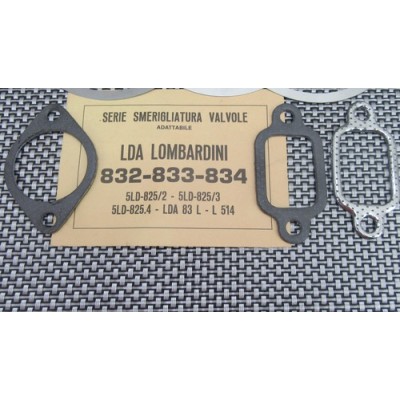 SERIE GUARNIZIONI SMERIGLIATURA VALVOLE PER LOMBARDINI LDA 832 - 933 - 834 - ...-2