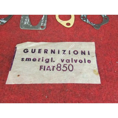 SERIE GUARNIZIONI SMERIGLIO VALVOLE FIAT 850-4