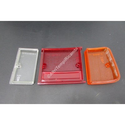 SERIE LENTI FANALINO POSTERIORE DX CON RETROMARCIA FIAT 127 C-CL-L 17058020 D-0