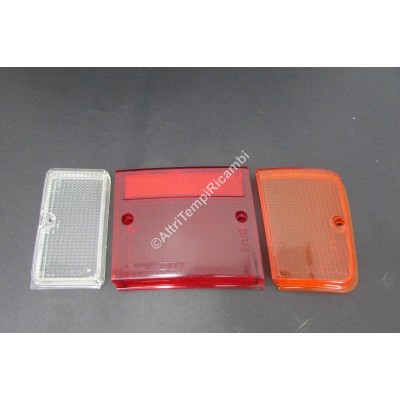 SERIE LENTI FANALINO POSTERIORE DX CON RETROMARCIA FIAT 127 C-CL-L 17058020 D-1