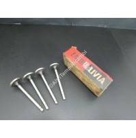 SERIE VALVOLE ASPIRAZIONE FIAT 1300 4071512 INTAKE VALVES EINLASSVENTIL VALVULA