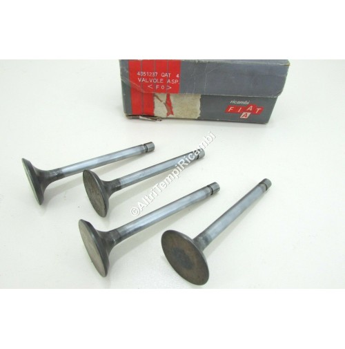 SERIE VALVOLE ASPIRAZIONE FIAT 131 1600 - CAMPAGNOLA - 242 4351237 INTAKE VALVES