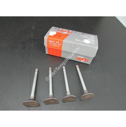 SERIE VALVOLE ASPIRAZIONE FIAT 131 SUPER - 131 CL 4351237 INTAKE VALVES EINLASSV