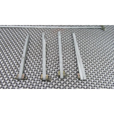 SET 5 PZ FASCETTA A COPPIGLIA PER ALFA ROMEO - FIAT - LANCIA - AUTOBIANCHI 42...-0