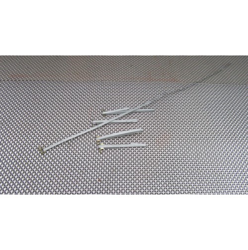 SET 5 PZ FASCETTA A COPPIGLIA PER ALFA ROMEO - FIAT - LANCIA - AUTOBIANCHI 50...