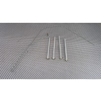 SET 5 PZ FASCETTA A COPPIGLIA PER ALFA ROMEO - FIAT - LANCIA - AUTOBIANCHI 90...