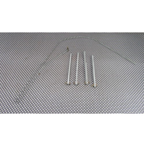SET 5 PZ FASCETTA A COPPIGLIA PER ALFA ROMEO - FIAT - LANCIA - AUTOBIANCHI 90...