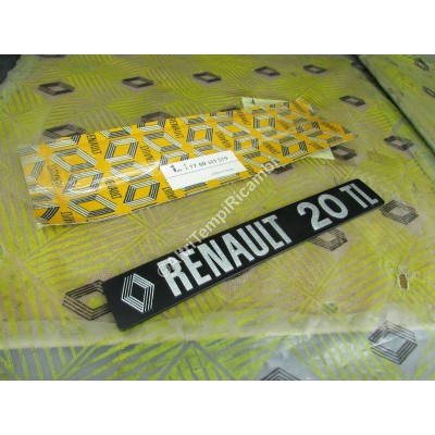 STEMMA EMBLEMA LOGO RENAULT 20 TL RENAULT R20 7700641579-3