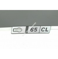 STEMMA LOGO EMBLEMA SIGLA 65 CL LATO DX FIAT RITMO