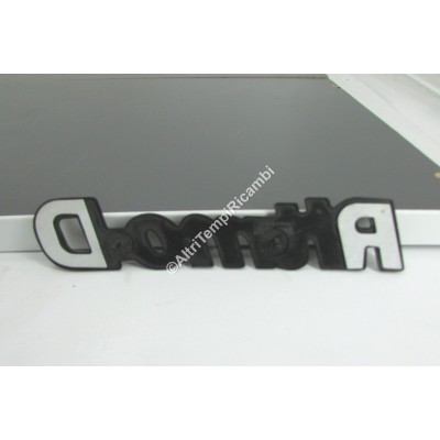 STEMMA LOGO EMBLEMA SIGLA RITMO D FIAT RITMO-0