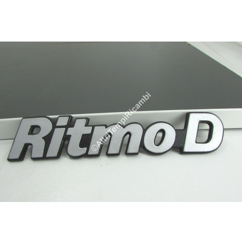 STEMMA LOGO EMBLEMA SIGLA RITMO D FIAT RITMO