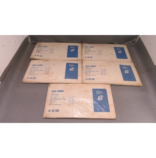 STOCK 5 PZ SERIE GUARNIZIONI CAMBIO PER INNOCENTI MINI MINOR