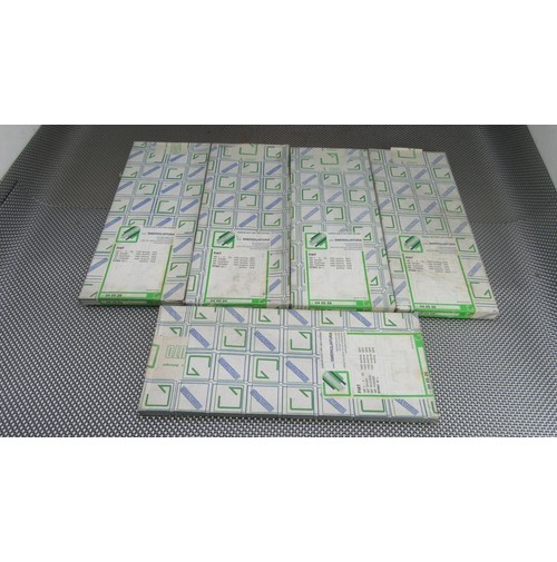 STOCK 5 PZ SERIE GUARNIZIONI SMERIGLIATURA PER FIAT 127 SPORT 1050 - RITMO 60...