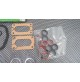 STOCK 5 PZ SERIE GUARNIZIONI SMERIGLIO SENZA GTC PER FIAT PANDA 30