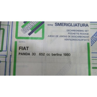 STOCK 5 PZ SERIE GUARNIZIONI SMERIGLIO SENZA GTC PER FIAT PANDA 30-0