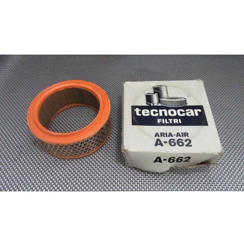 TECNOCAR A - 662 FILTRO ARIA PER FIAT 1100 103 - 1100 D - 1200 SPIDER - 241 -...