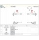 TIRANTE RINVIO SCATOLA STERZO FORD FIESTA '84 6186194