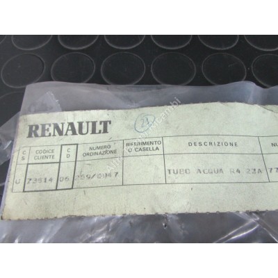 TUBO ACQUA RENAULT 4 7704022396-4