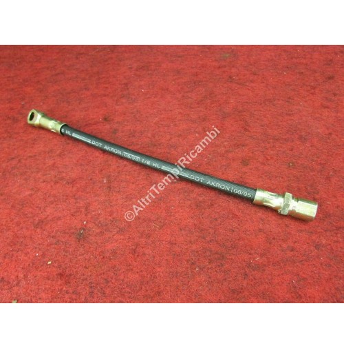 TUBO FRENO ASSALE ANTERIORE BILATERALE MM 285 FIAT 126 - 127 - 500 - FIORINO 416