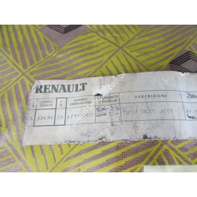 TUBO OLIO RENAULT CHEROKEE 8952001631-3