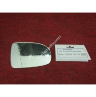 VETRO SPECCHIO RETROVISORE ESTERNO DX OPEL CORSA DAL AL 1993 505
