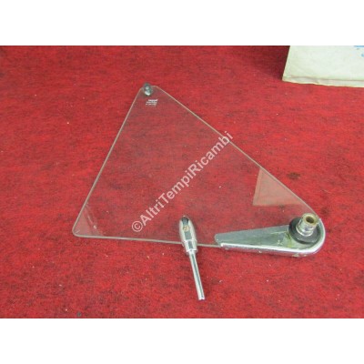 VETRO TRIANGOLO ANTERIORE SX CM 22,5 X 26 FIAT 127 1 SERIE FINO AL 1972-2